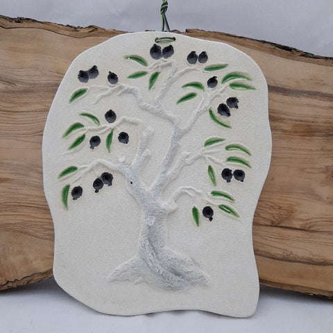 handmade ceramic olive tree