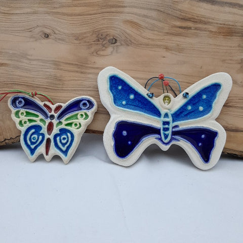 handmade ceramic butterfly 